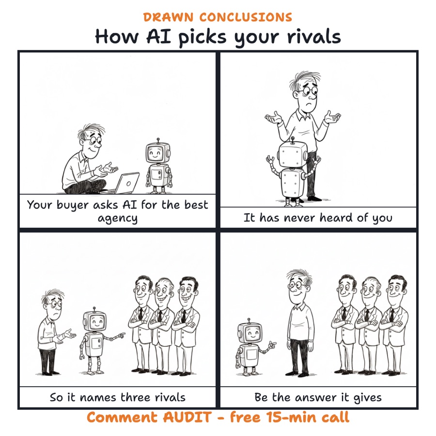 How AI picks your rivals